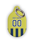AirTag holder with the Fenerbahçe 2026-27 Home football shirt design by RIPA Football