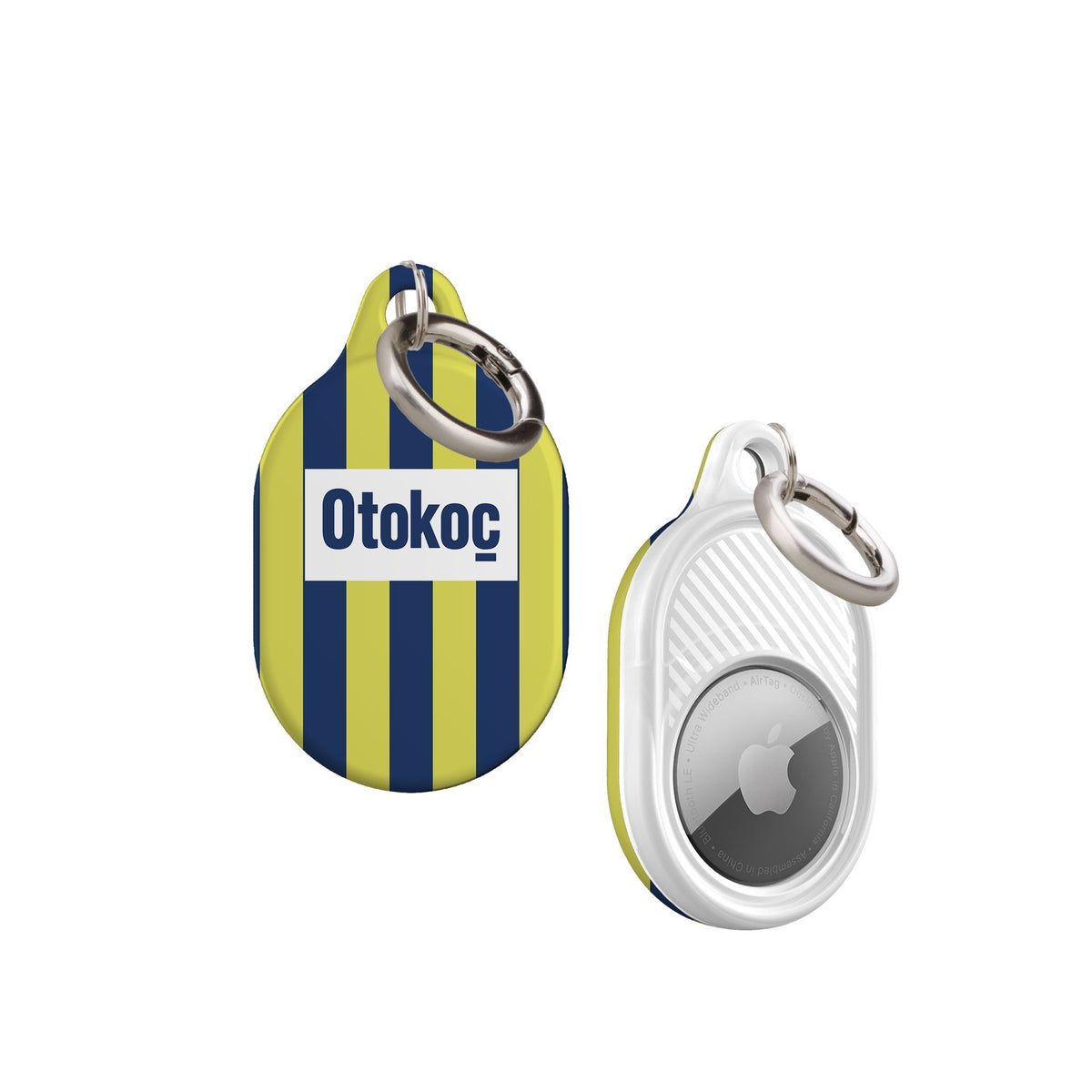 AirTag holder with the Fenerbahçe 2026-27 Home football shirt design by RIPA Football
