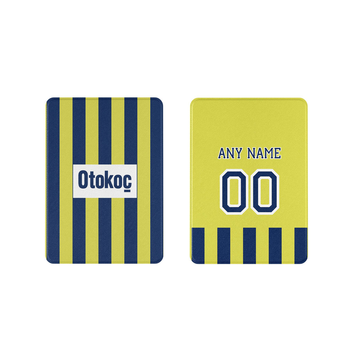 iPad case with the Fenerbahçe 2026-27 Home football shirt design by RIPA Football