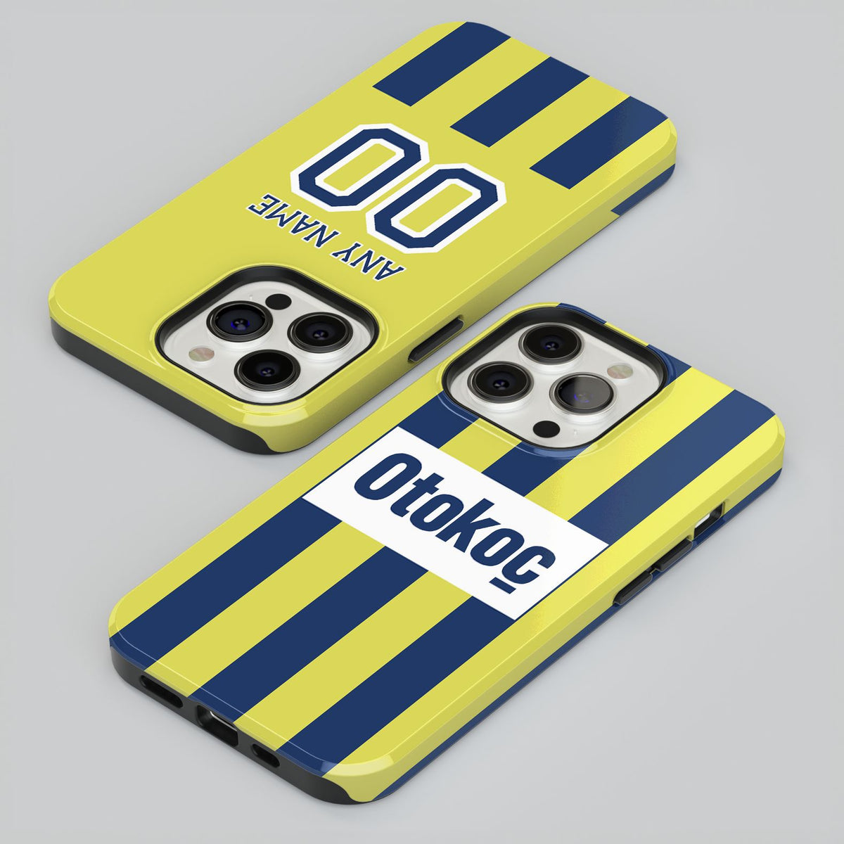 Phone case with the Fenerbahçe 2026-27 Home football shirt design by RIPA Football
