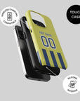 Phone case with the Fenerbahçe 2026-27 Home football shirt design by RIPA Football