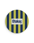 Mouse pad with the Fenerbahçe 2026-27 Home football shirt design by RIPA Football