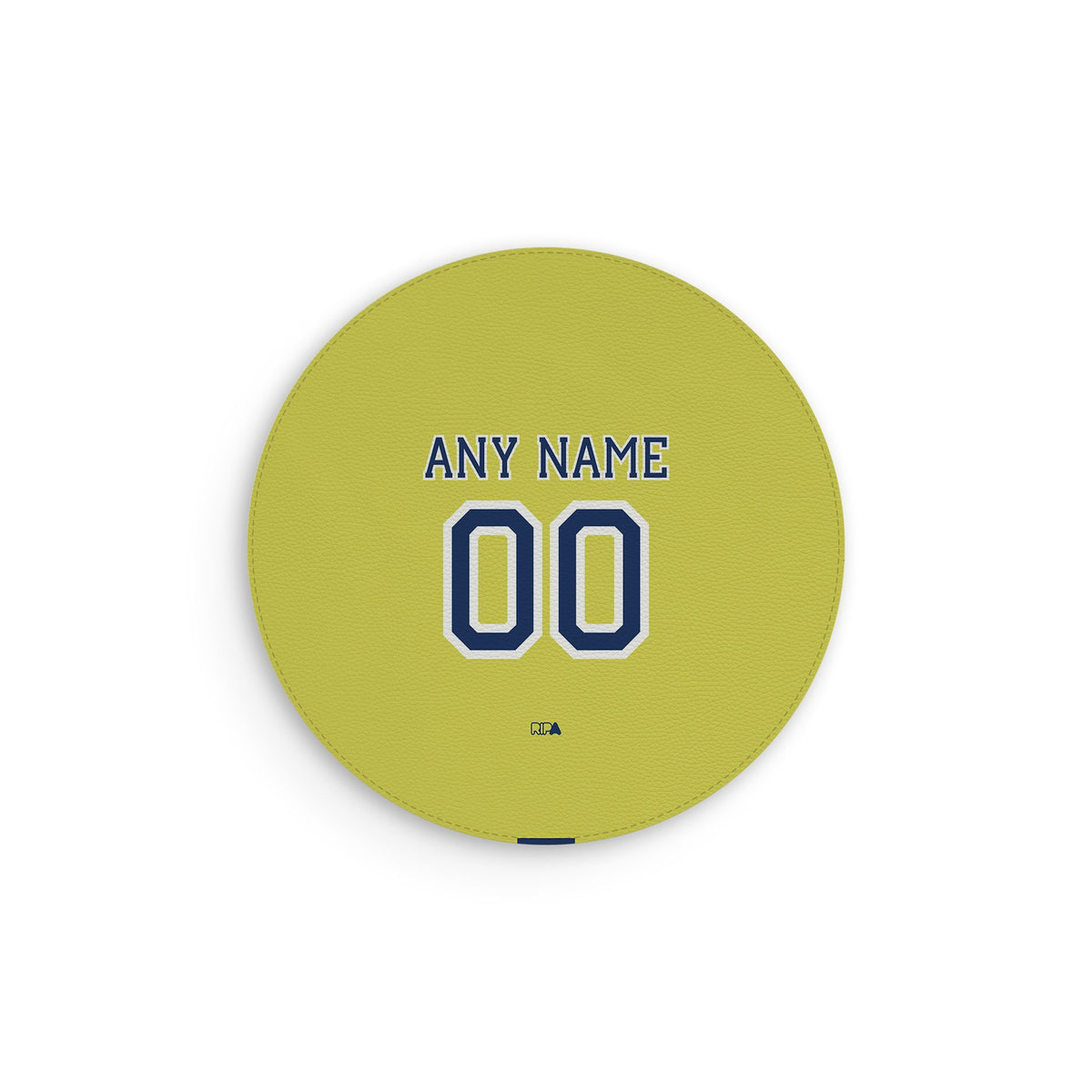 Mouse pad with the Fenerbahçe 2026-27 Home football shirt design by RIPA Football