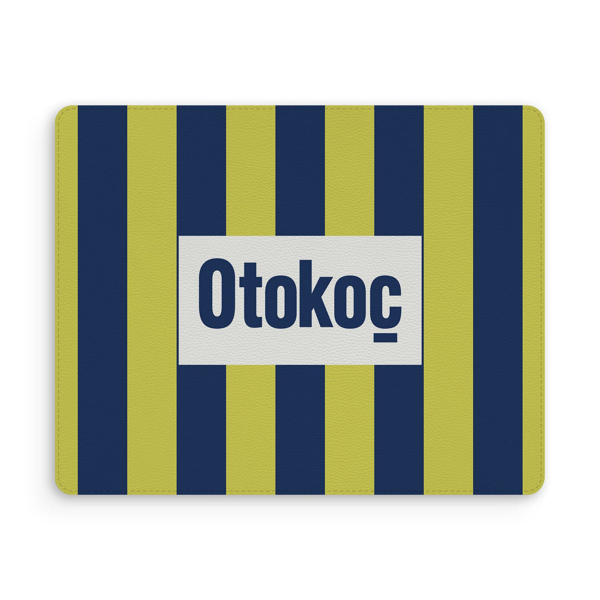 Mouse pad with the Fenerbahçe 2026-27 Home football shirt design by RIPA Football