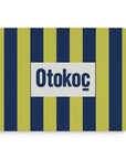 Mouse pad with the Fenerbahçe 2026-27 Home football shirt design by RIPA Football