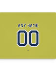 Mouse pad with the Fenerbahçe 2026-27 Home football shirt design by RIPA Football