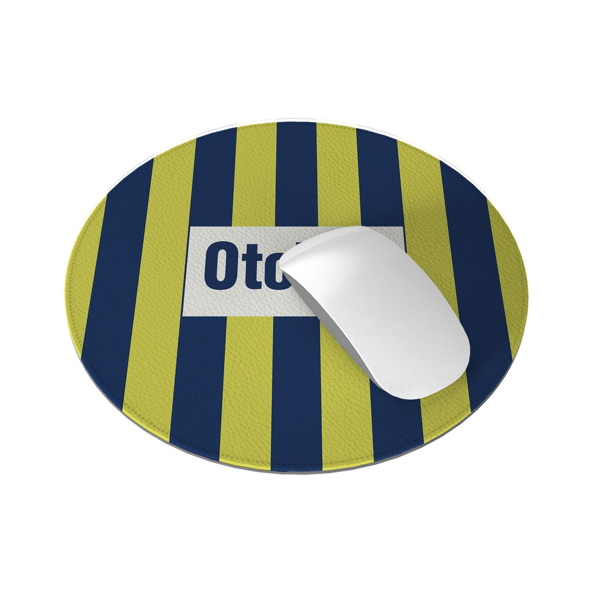 Mouse pad with the Fenerbahçe 2026-27 Home football shirt design by RIPA Football