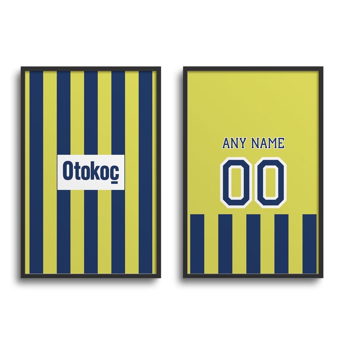 Print with the Fenerbahçe 2026-27 Home football shirt design by RIPA Football