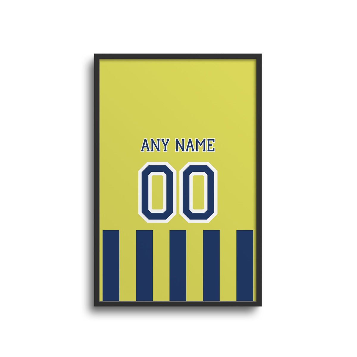 Print with the Fenerbahçe 2026-27 Home football shirt design by RIPA Football