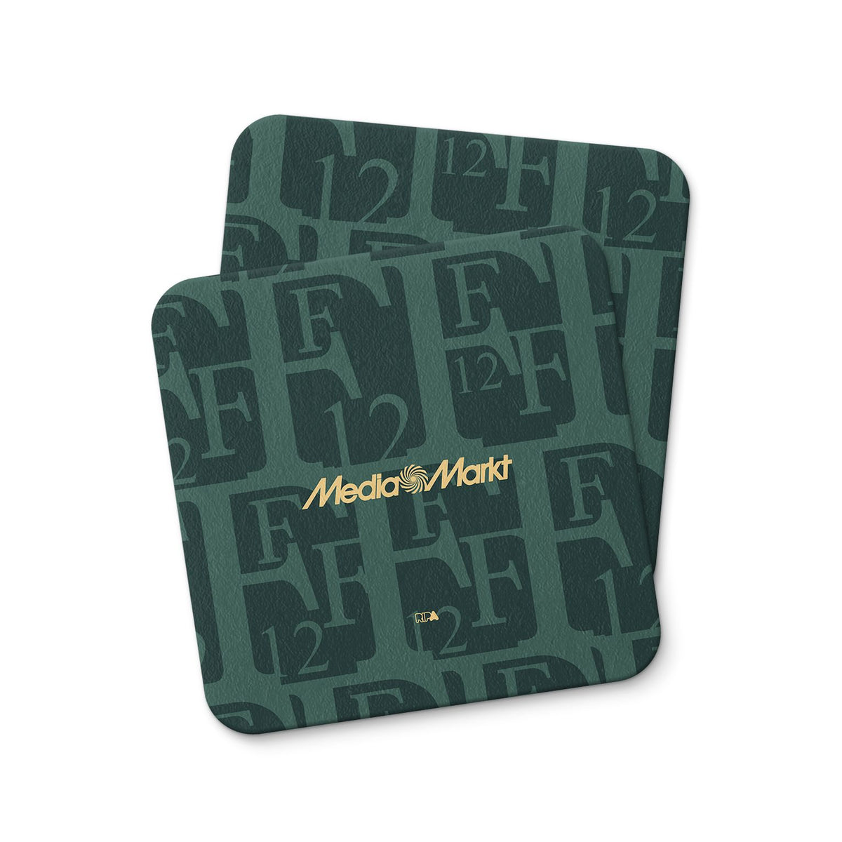 Coaster with the Feyenoord Rotterdam 2025-26 Fourth football shirt design by RIPA Football