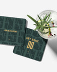 Coaster with the Feyenoord Rotterdam 2025-26 Fourth football shirt design by RIPA Football