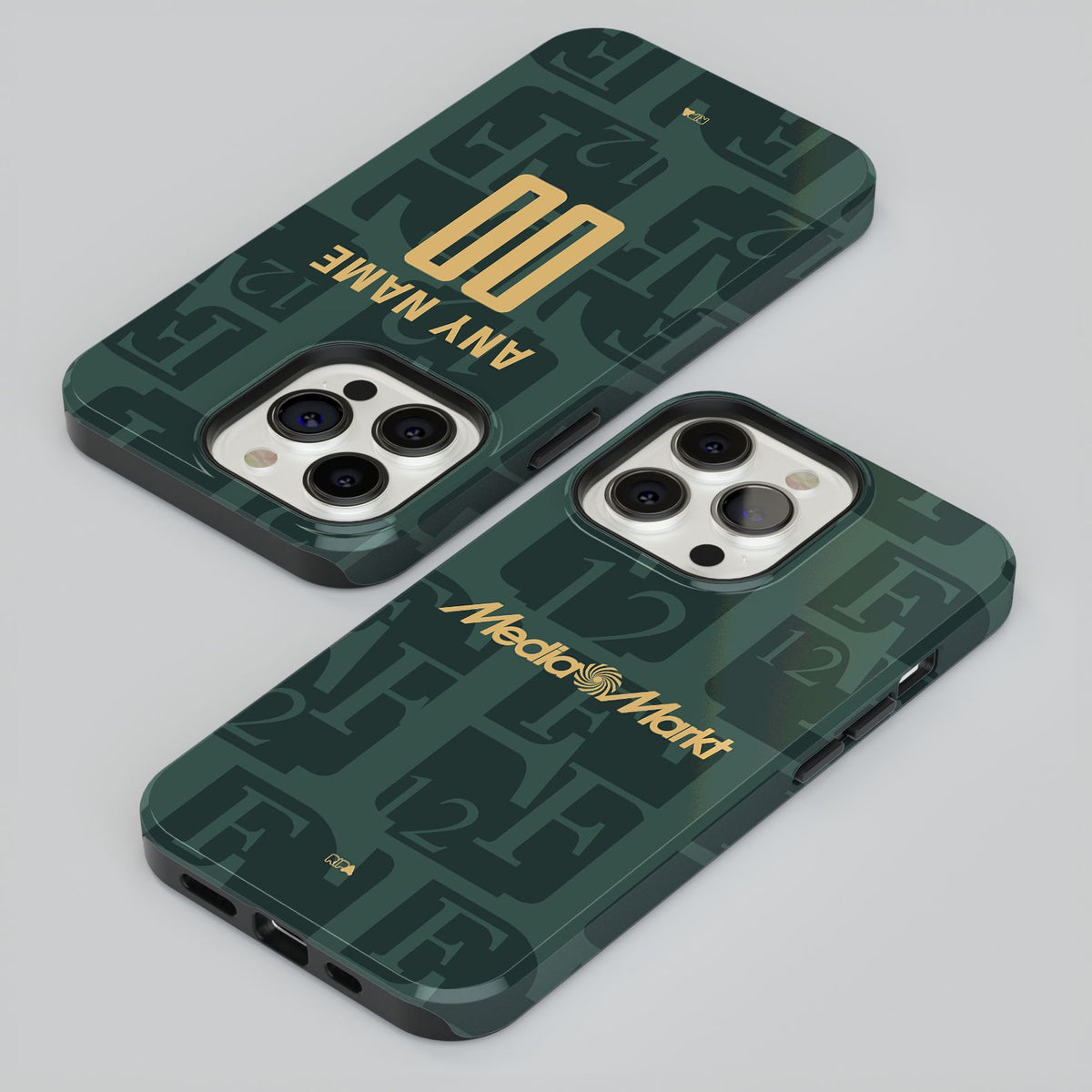 Phone case with the Feyenoord Rotterdam 2025-26 Fourth football shirt design by RIPA Football