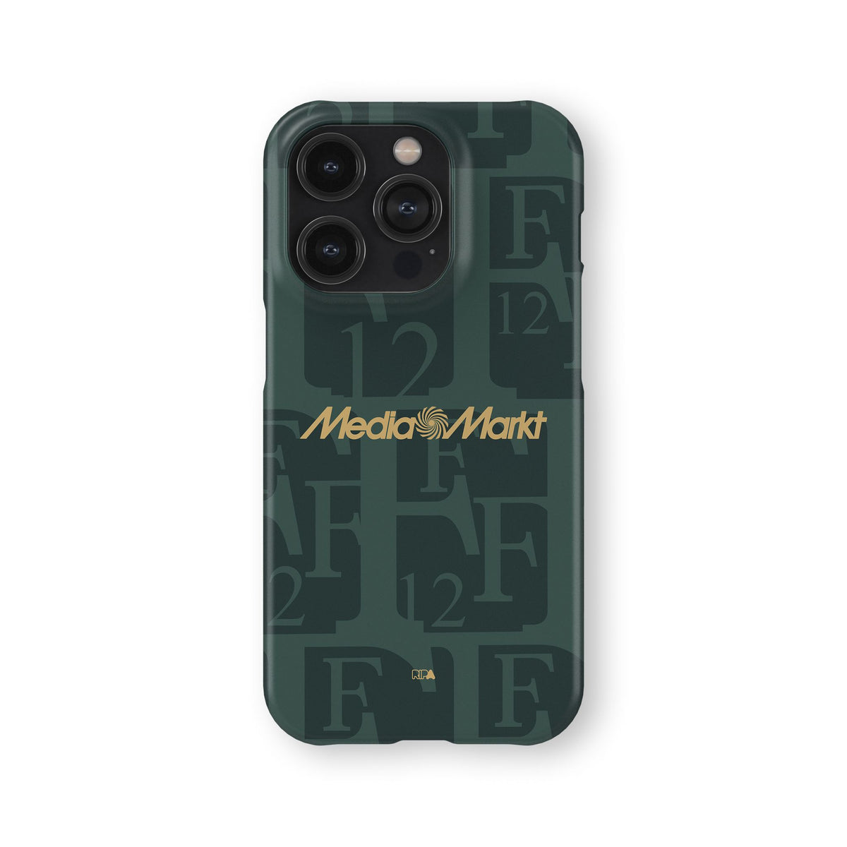 Phone case with the Feyenoord Rotterdam 2025-26 Fourth football shirt design by RIPA Football