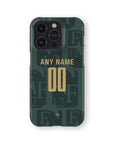 Phone case with the Feyenoord Rotterdam 2025-26 Fourth football shirt design by RIPA Football