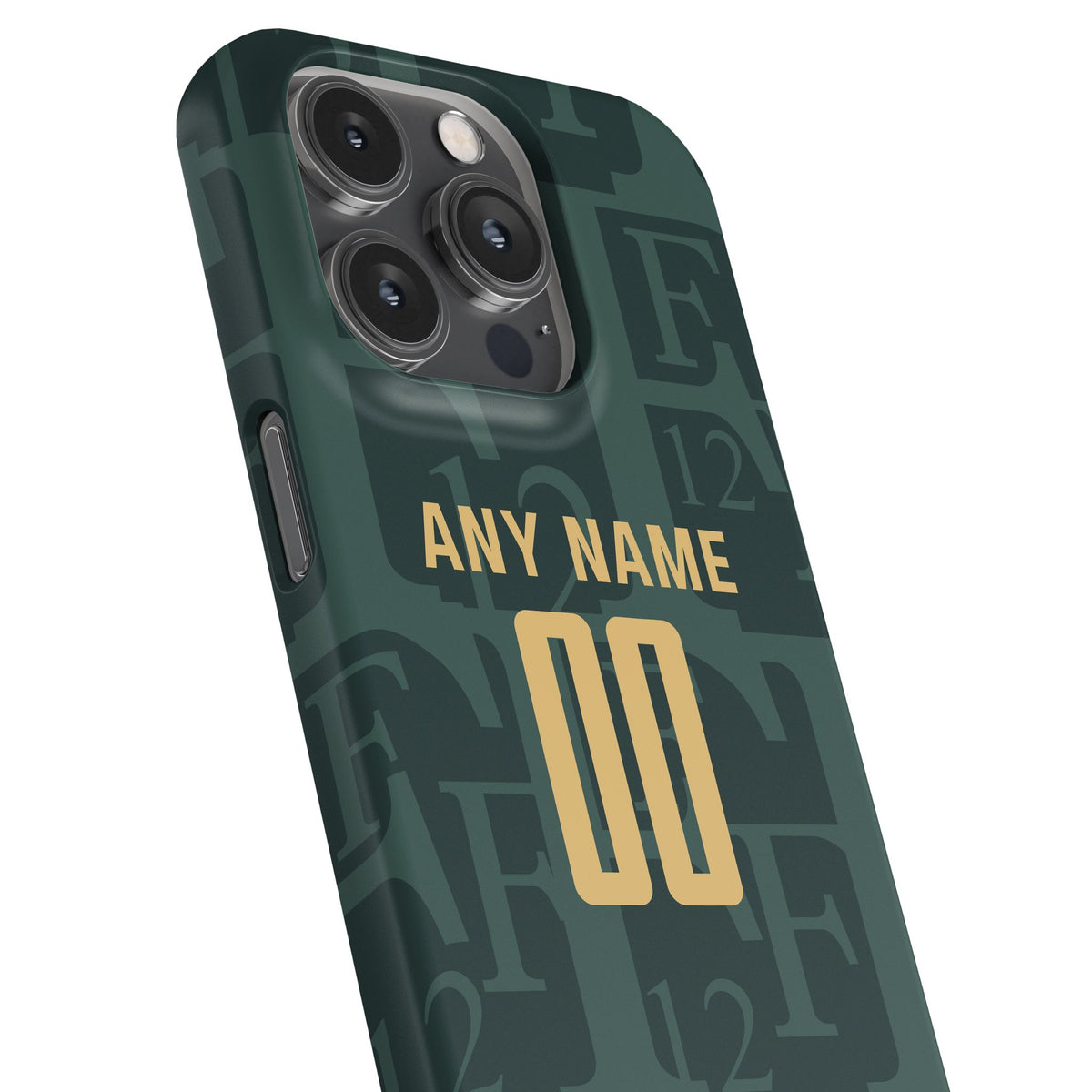 Phone case with the Feyenoord Rotterdam 2025-26 Fourth football shirt design by RIPA Football