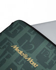 Laptop sleeve with the Feyenoord Rotterdam 2025-26 Fourth football shirt design by RIPA Football