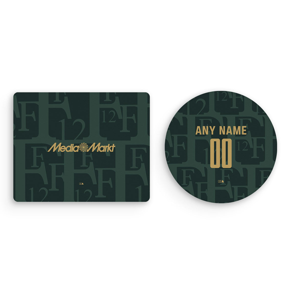 Mouse pad with the Feyenoord Rotterdam 2025-26 Fourth football shirt design by RIPA Football