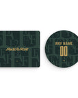 Mouse pad with the Feyenoord Rotterdam 2025-26 Fourth football shirt design by RIPA Football