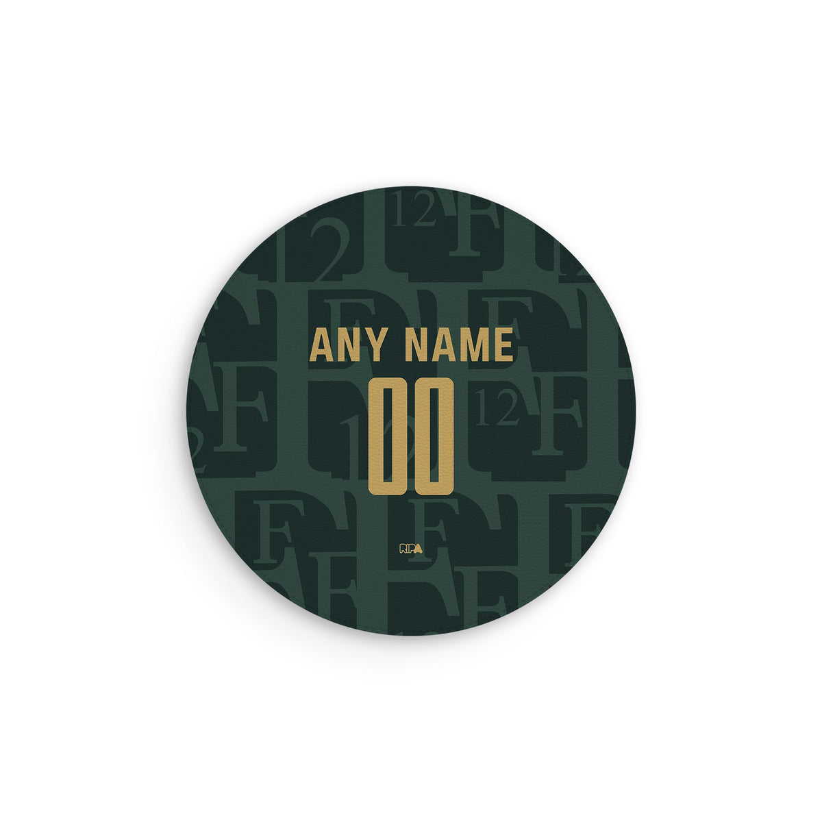 Mouse pad with the Feyenoord Rotterdam 2025-26 Fourth football shirt design by RIPA Football
