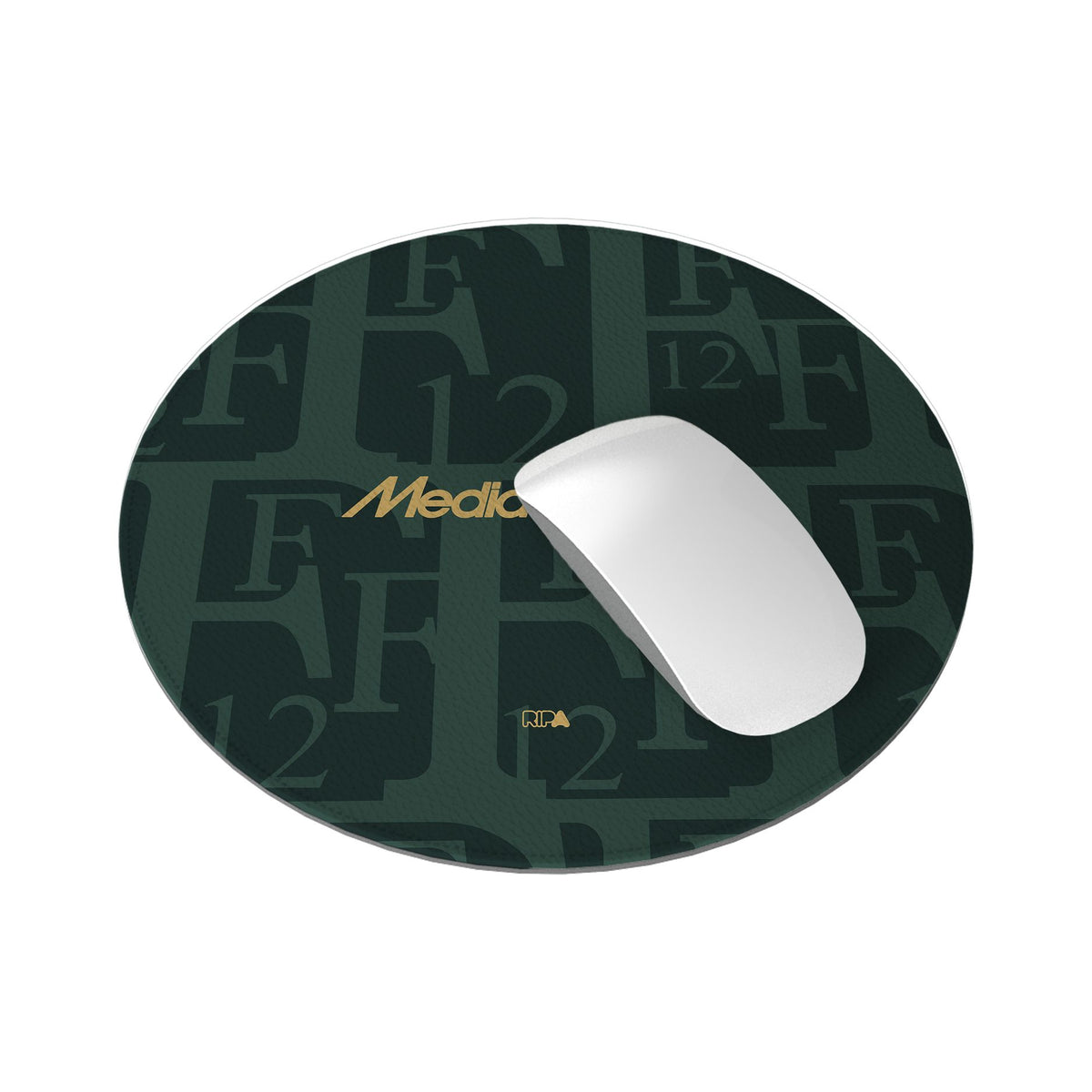 Mouse pad with the Feyenoord Rotterdam 2025-26 Fourth football shirt design by RIPA Football