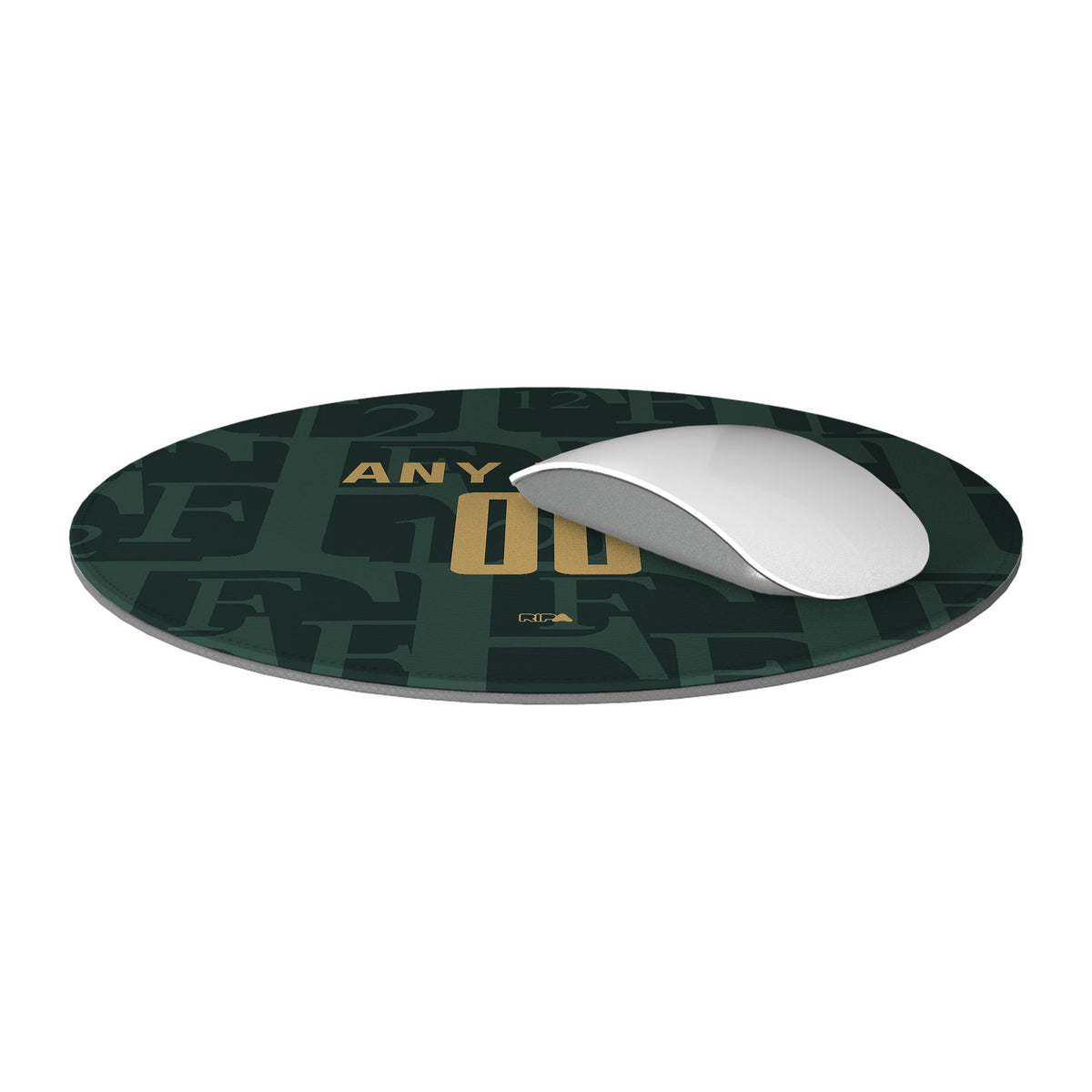 Mouse pad with the Feyenoord Rotterdam 2025-26 Fourth football shirt design by RIPA Football