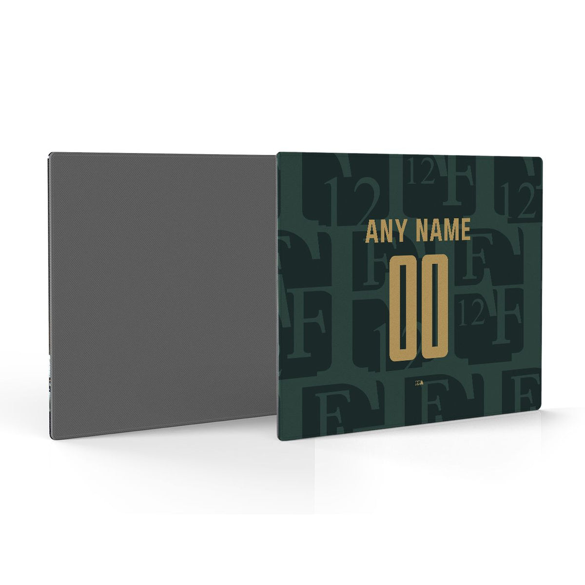 Mouse pad with the Feyenoord Rotterdam 2025-26 Fourth football shirt design by RIPA Football