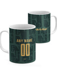 Mug with the Feyenoord Rotterdam 2025-26 Fourth football shirt design by RIPA Football