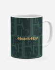 Mug with the Feyenoord Rotterdam 2025-26 Fourth football shirt design by RIPA Football