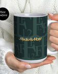 Mug with the Feyenoord Rotterdam 2025-26 Fourth football shirt design by RIPA Football