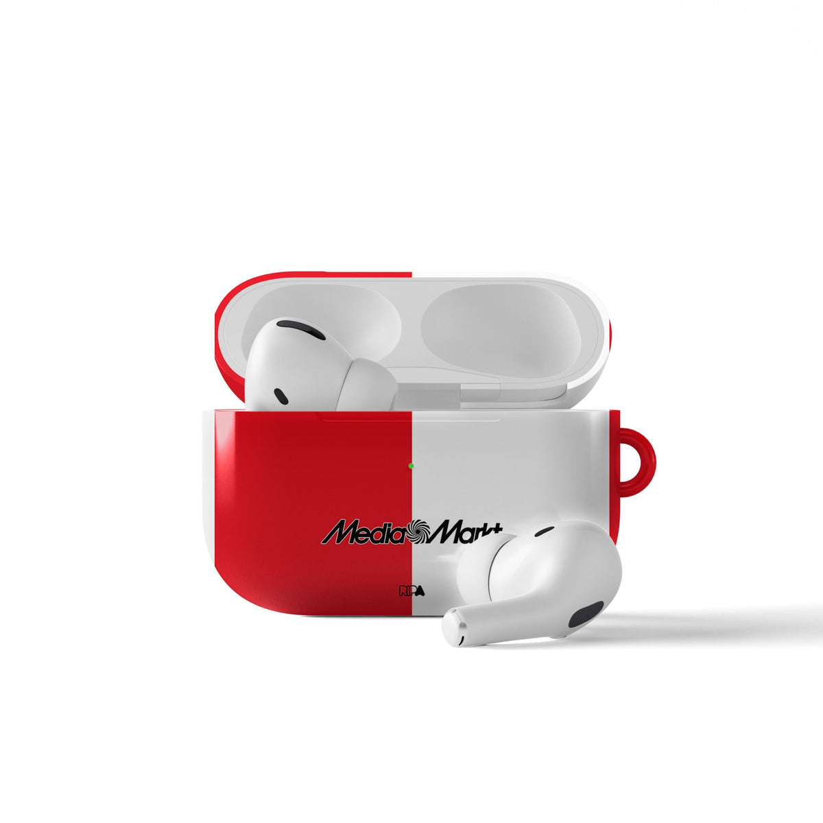 AirPods case with the Feyenoord Rotterdam 2026-27 Home football shirt design by RIPA Football