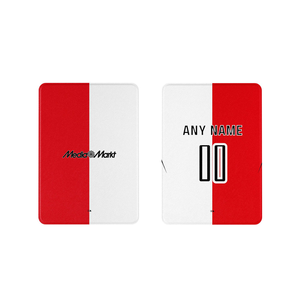iPad case with the Feyenoord Rotterdam 2026-27 Home football shirt design by RIPA Football