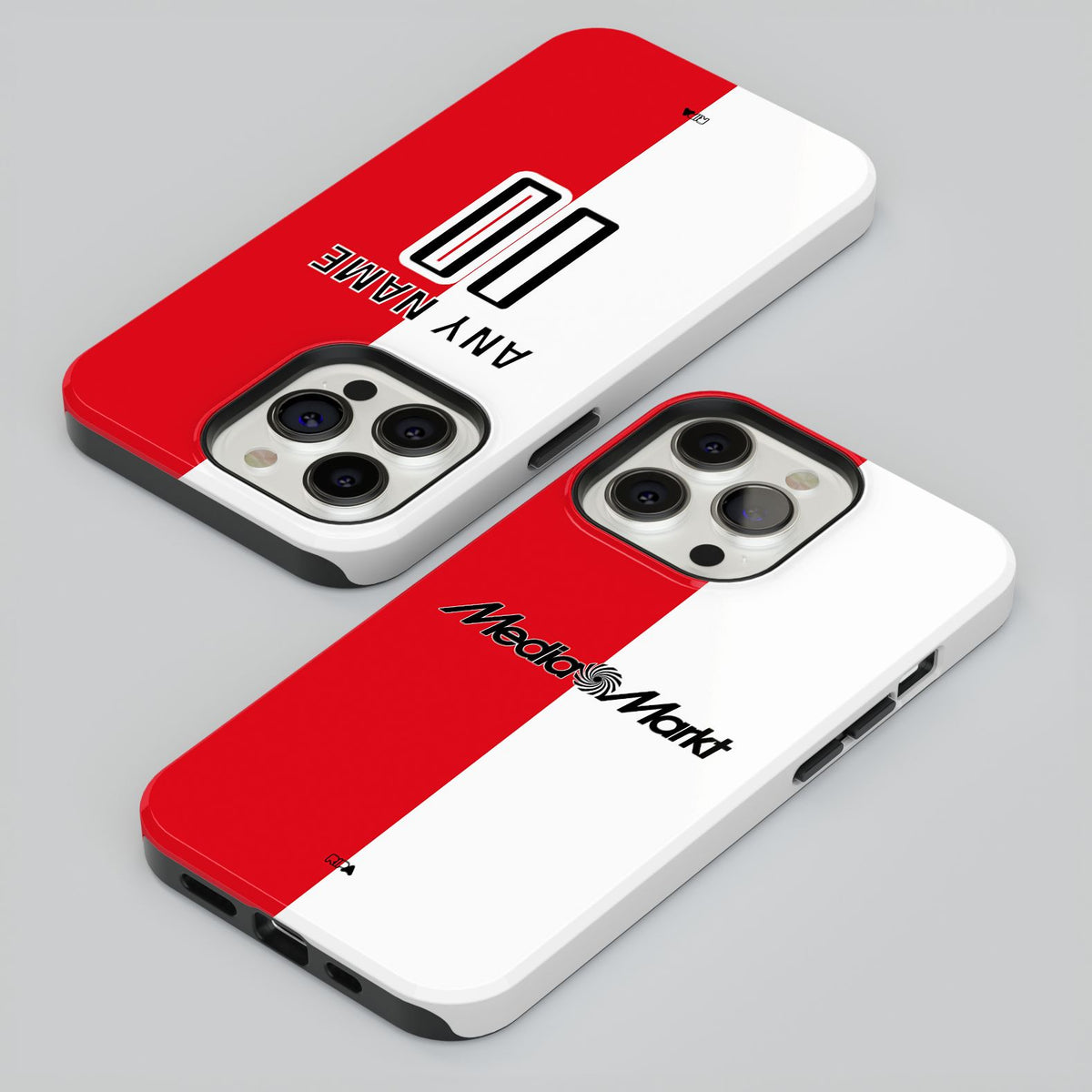 Phone case with the Feyenoord Rotterdam 2026-27 Home football shirt design by RIPA Football