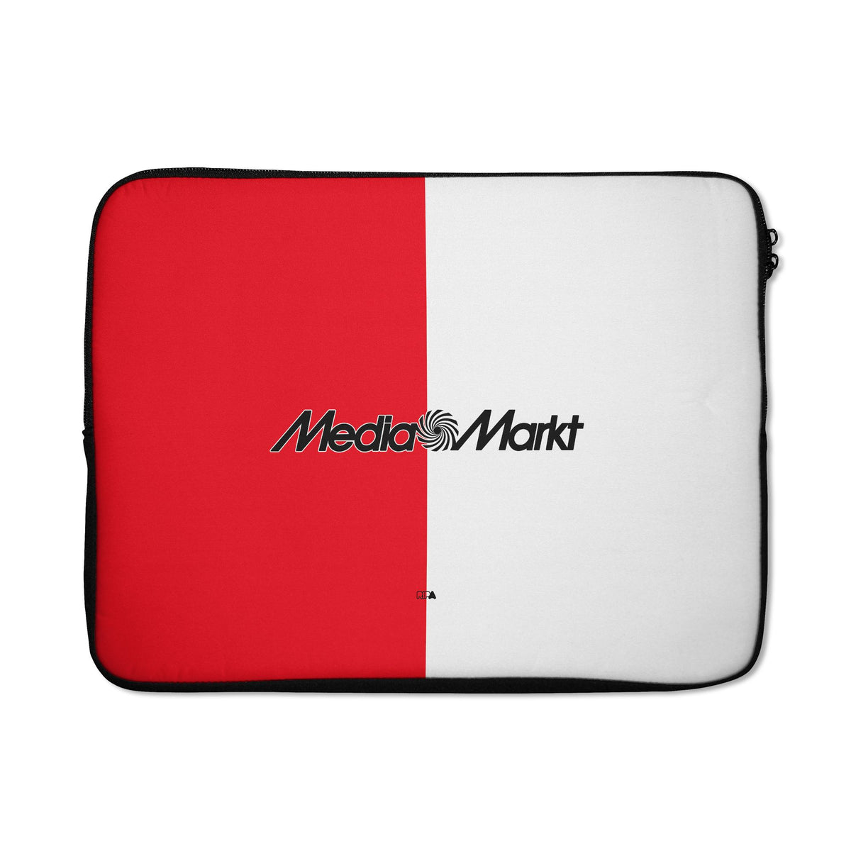 Laptop sleeve with the Feyenoord Rotterdam 2026-27 Home football shirt design by RIPA Football