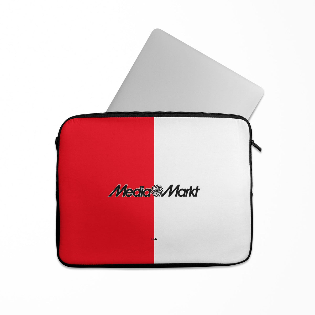 Laptop sleeve with the Feyenoord Rotterdam 2026-27 Home football shirt design by RIPA Football