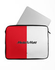 Laptop sleeve with the Feyenoord Rotterdam 2026-27 Home football shirt design by RIPA Football