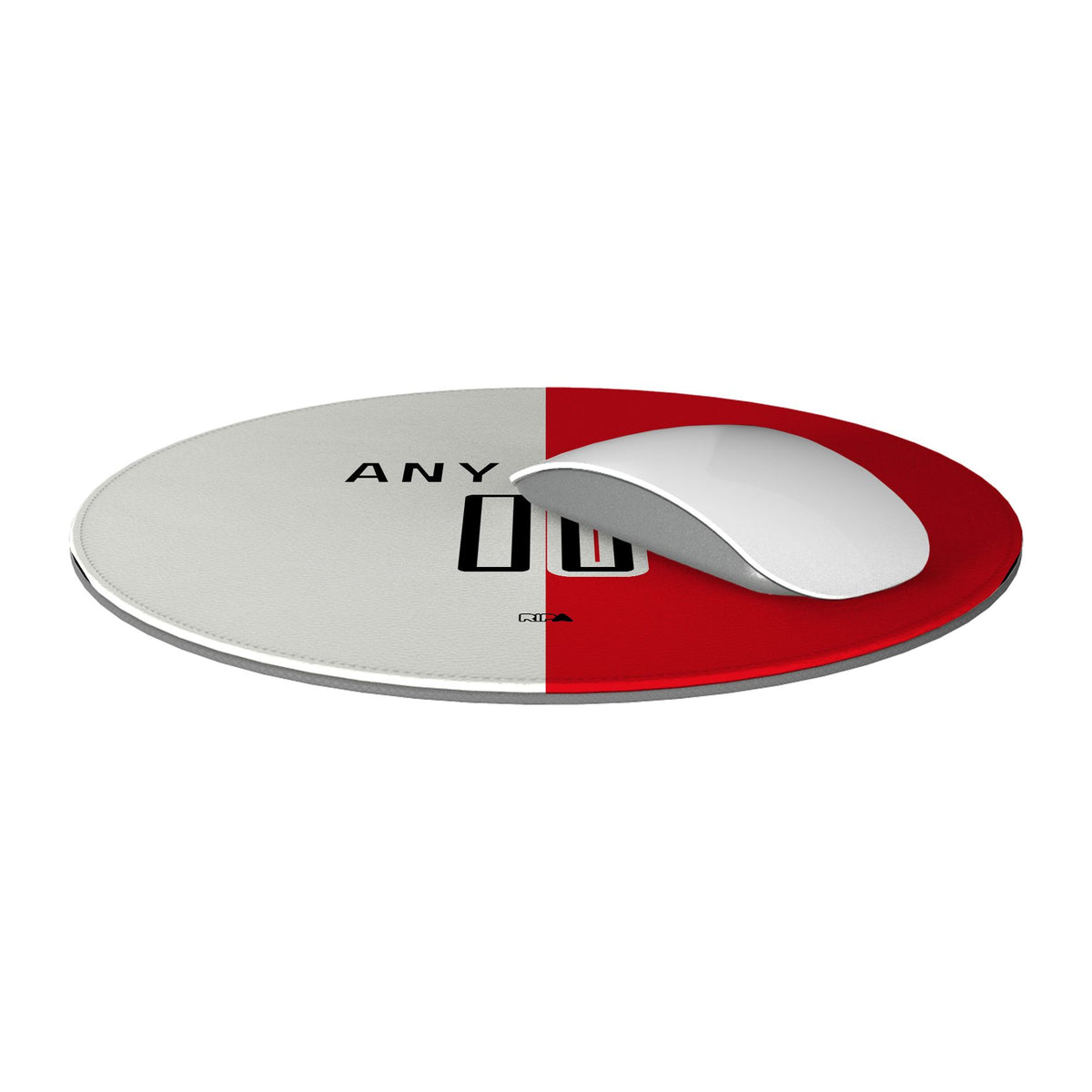 Mouse pad with the Feyenoord Rotterdam 2026-27 Home football shirt design by RIPA Football