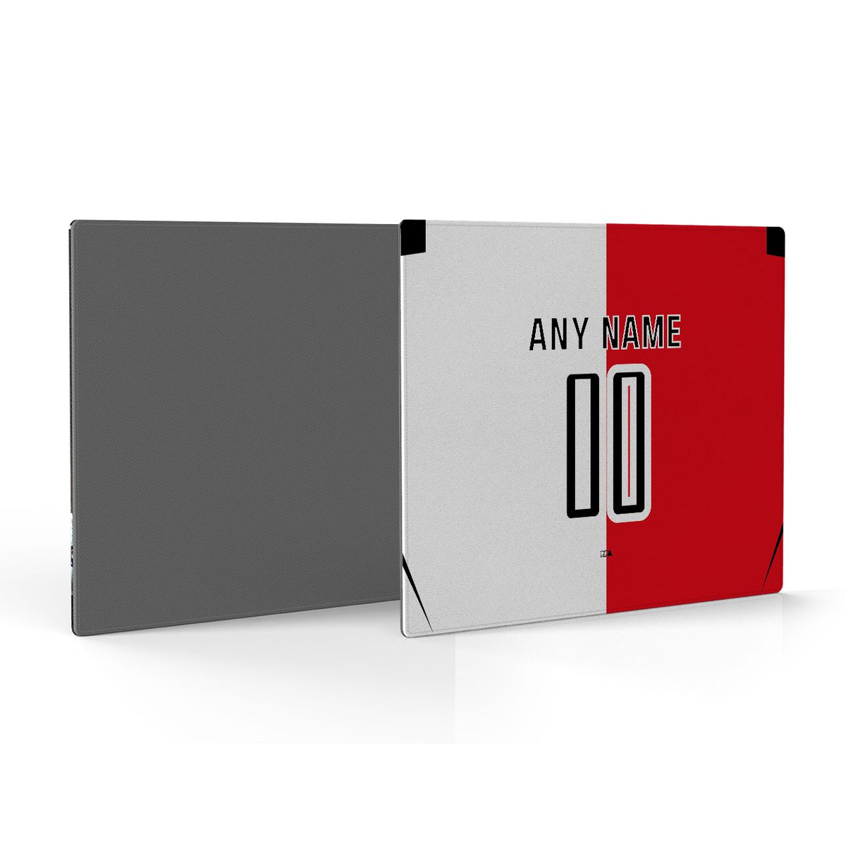Mouse pad with the Feyenoord Rotterdam 2026-27 Home football shirt design by RIPA Football
