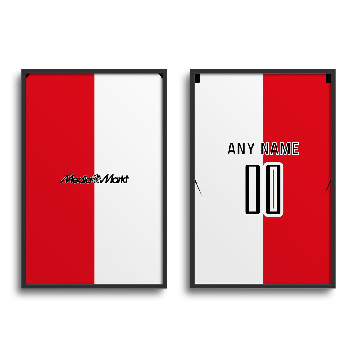Print with the Feyenoord Rotterdam 2026-27 Home football shirt design by RIPA Football