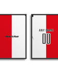 Print with the Feyenoord Rotterdam 2026-27 Home football shirt design by RIPA Football