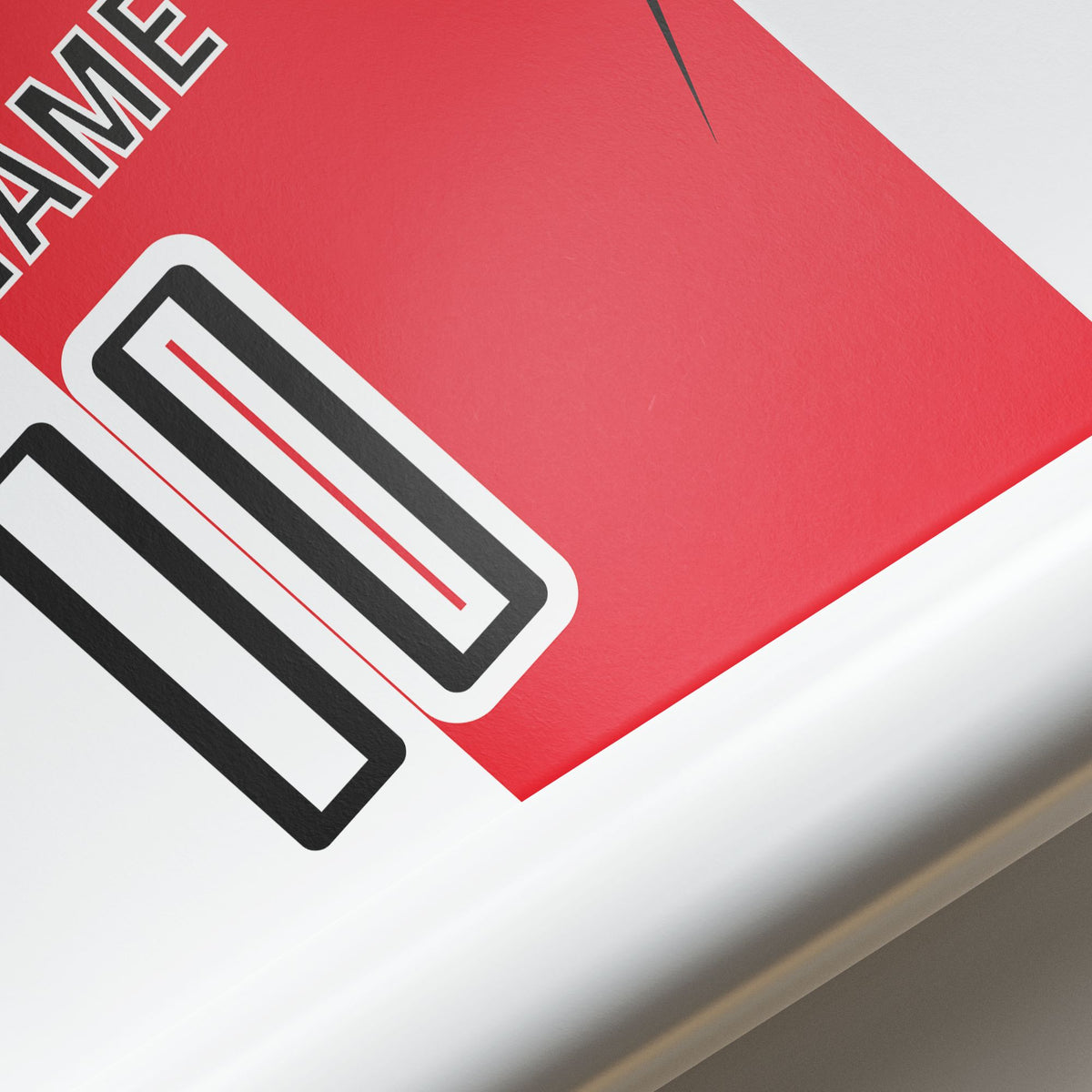 Print with the Feyenoord Rotterdam 2026-27 Home football shirt design by RIPA Football