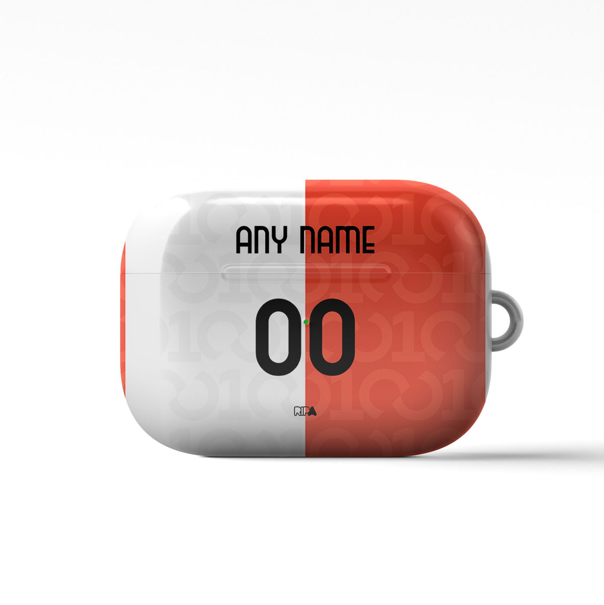AirPods case with the Fiorentina 2026-27 Centenary football shirt design by RIPA Football