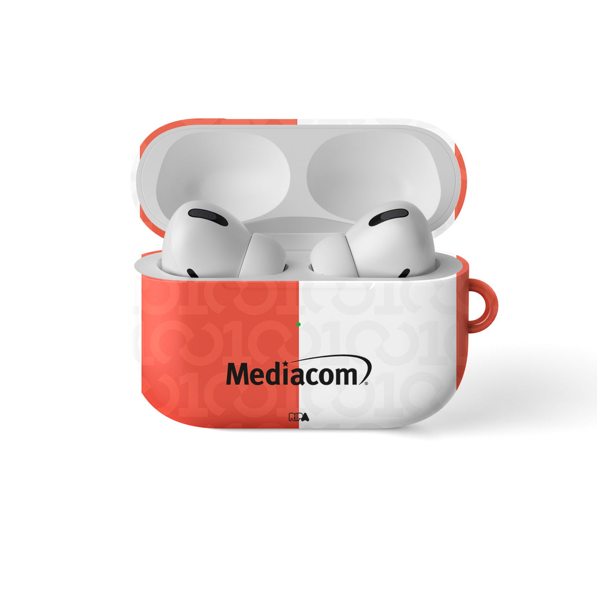 AirPods case with the Fiorentina 2026-27 Centenary football shirt design by RIPA Football