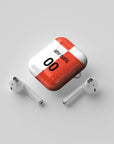AirPods case with the Fiorentina 2026-27 Centenary football shirt design by RIPA Football