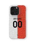 Phone case with the Fiorentina 2026-27 Centenary football shirt design by RIPA Football