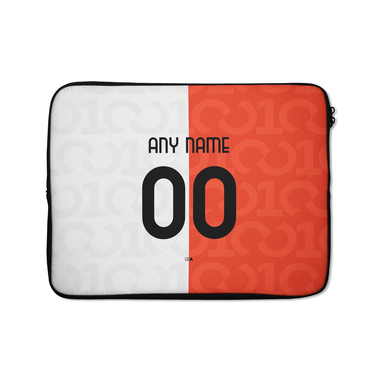 Laptop sleeve with the Fiorentina 2026-27 Centenary football shirt design by RIPA Football