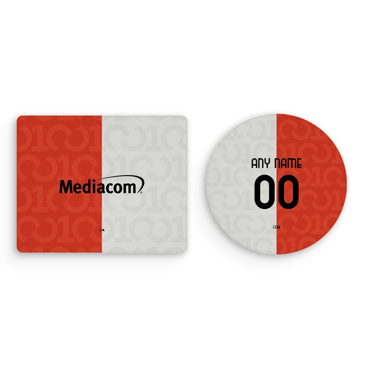 Mouse pad with the Fiorentina 2026-27 Centenary football shirt design by RIPA Football