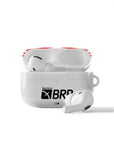 AirPods case with the Flamengo 2022-23 Away football shirt design by RIPA Football