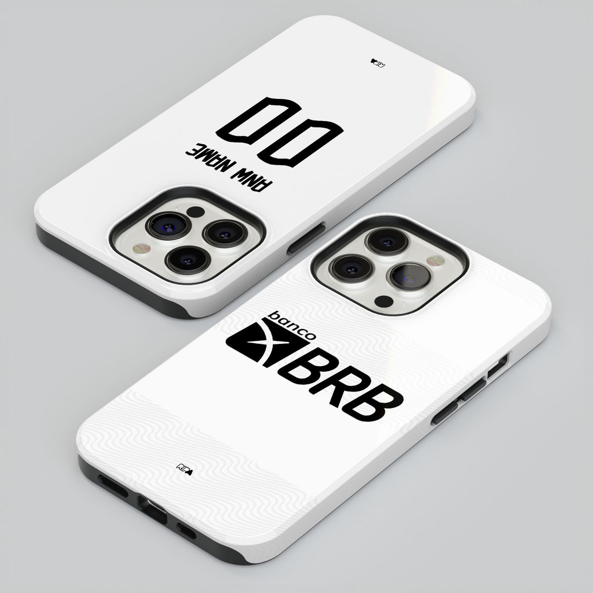 Phone case with the Flamengo 2022-23 Away football shirt design by RIPA Football
