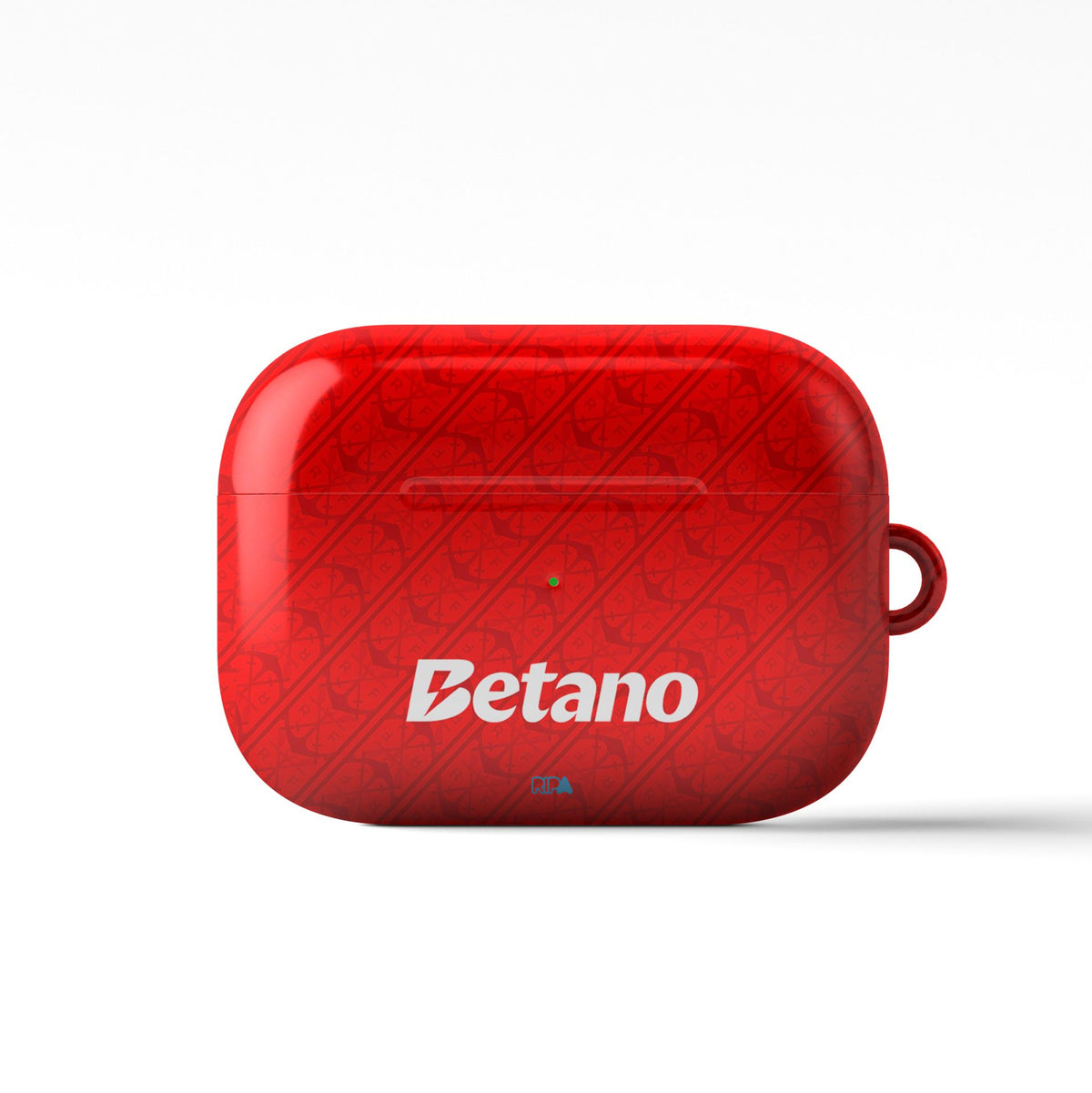 AirPods case with the Flamengo 2026 Third football shirt design by RIPA Football
