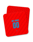 Coaster with the Flamengo 2026 Third football shirt design by RIPA Football